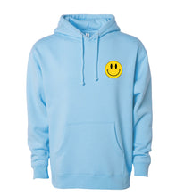 Load image into Gallery viewer, Hawk Hoodie: smiley ia city
